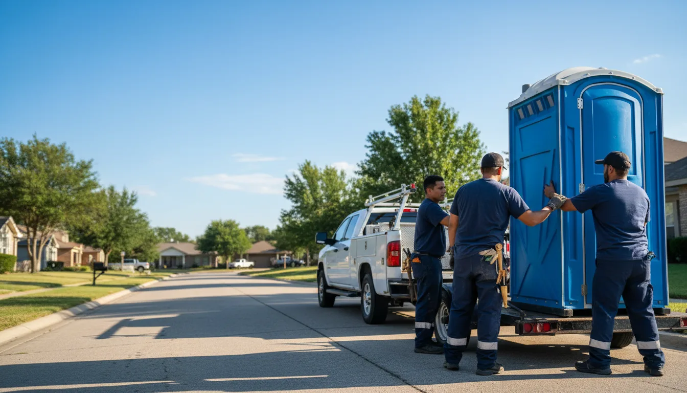 Portable Toilet Rental in Crawford, OK near me